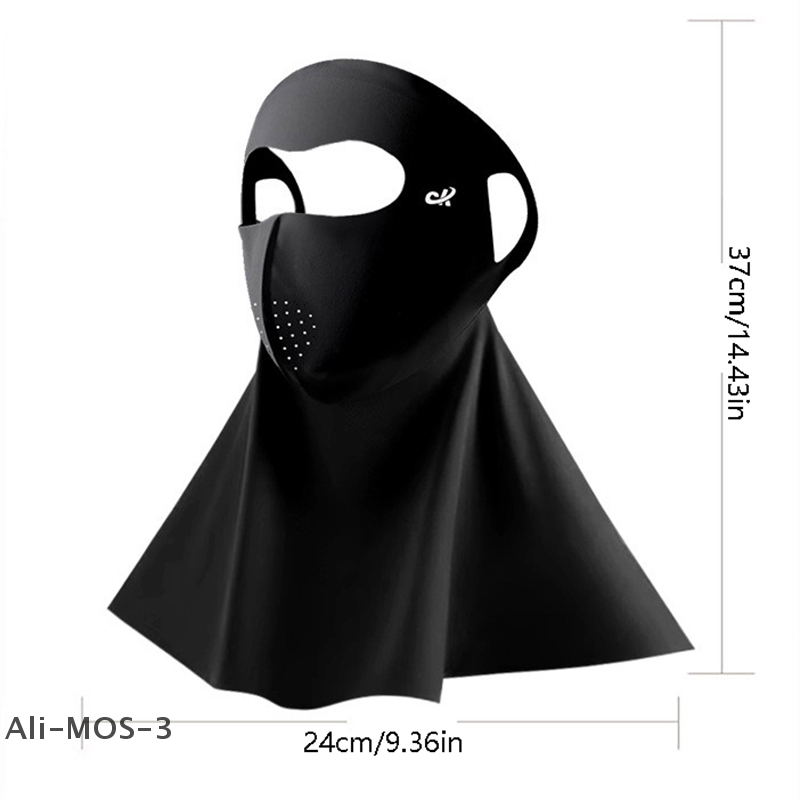 Face Scarf Mask - 【S】Ice Silk Sun Protection Mask Anti-UV
