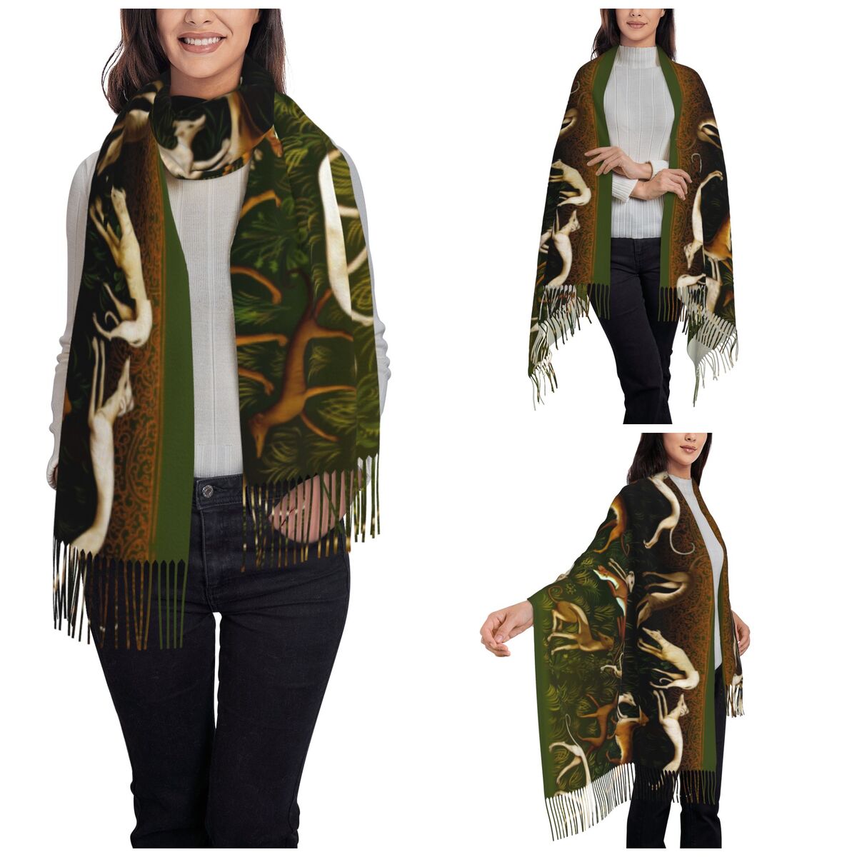 Greyhounds Shawl Wrap Women Wi - Pashmina Wrap Large review and price