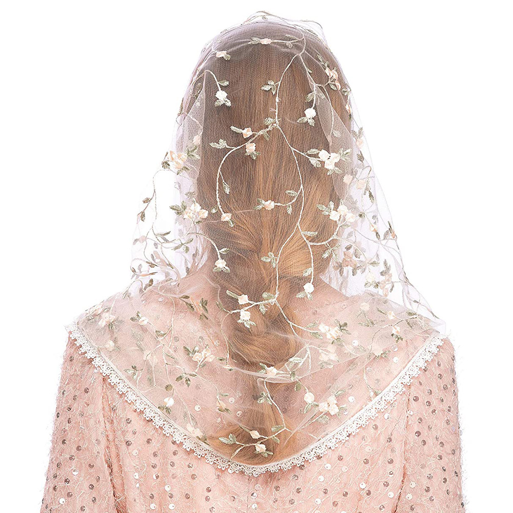 Women Chapel Veils Lady Mantil - Infinity Scarf Knit review and price