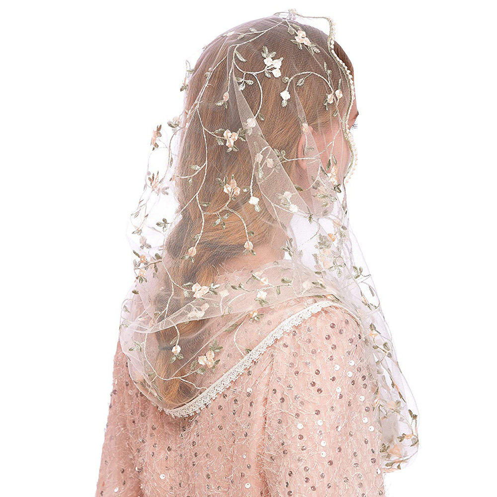 Women Chapel Veils Lady Mantil - Infinity Scarf Knit review and price