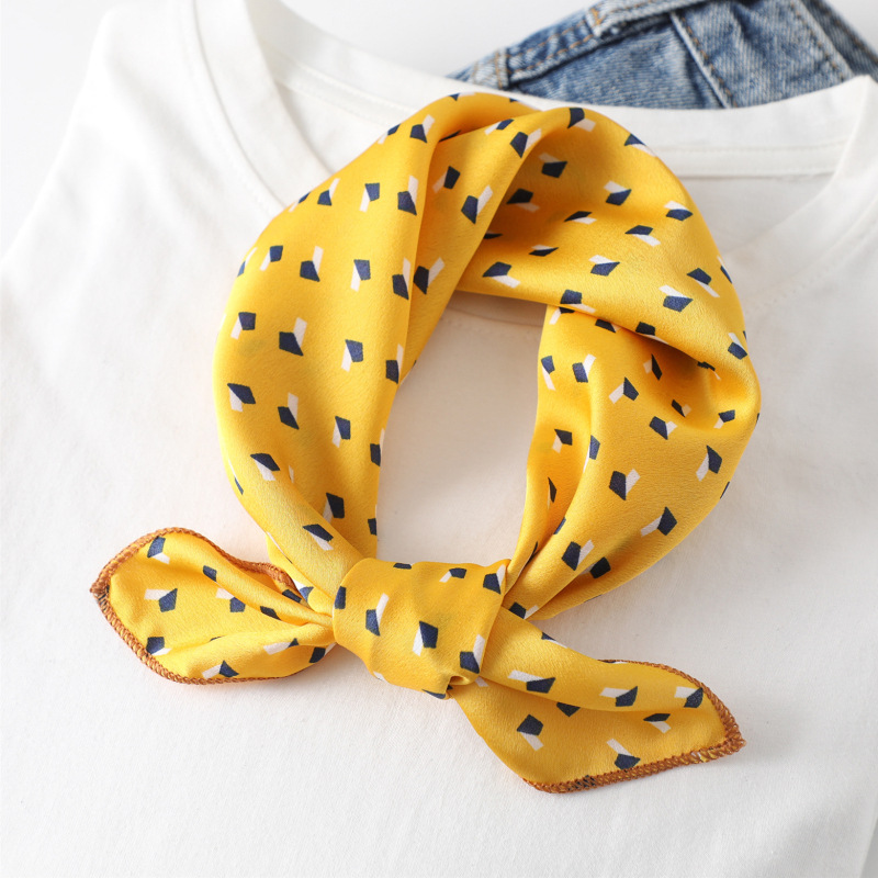 Women scarf  50*50cm Square Sk - Silk Tie Striped review and price