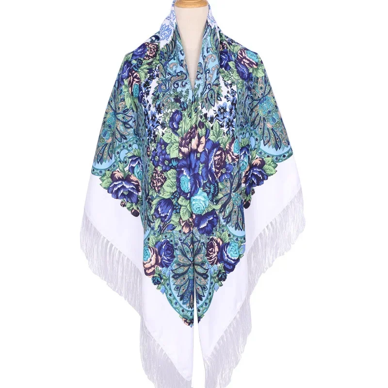 160*160cm Ethnic Large Square  - Woven Scarf Blanket review and price