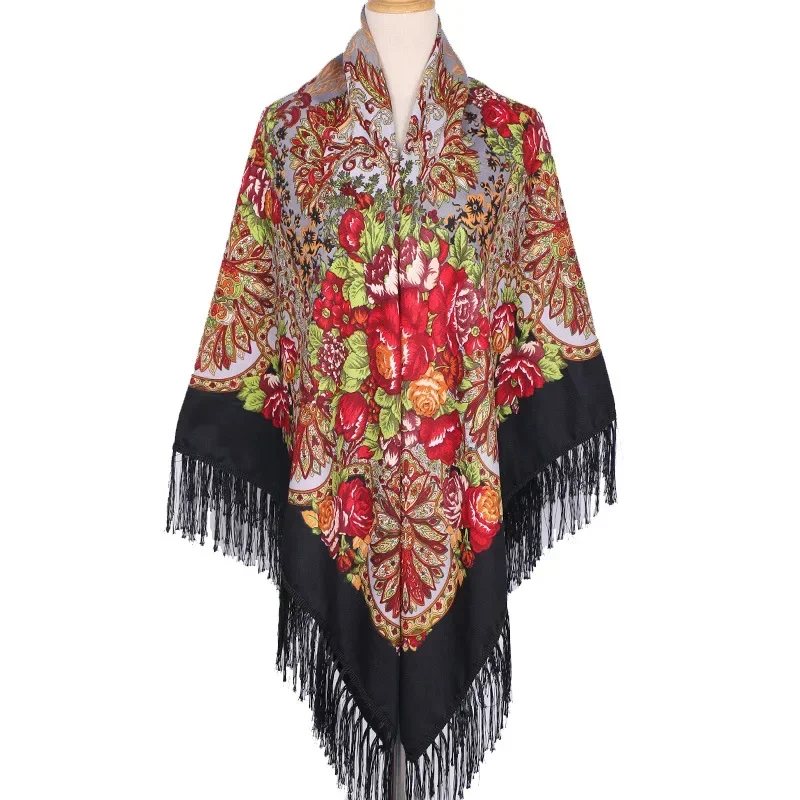 160*160cm Ethnic Large Square  - Woven Scarf Blanket review and price