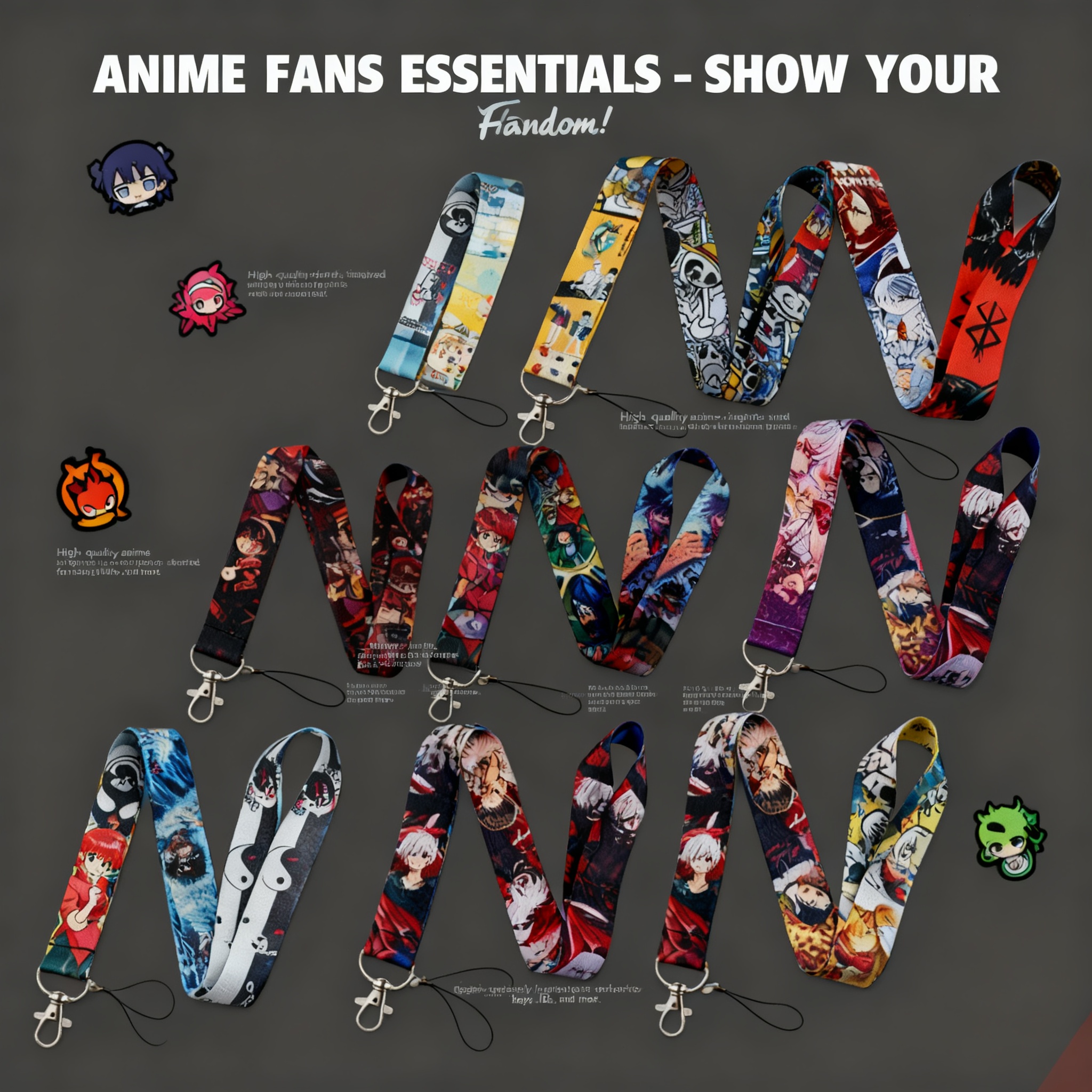 Anime Lanyard Neck Strap For I - Lanyard Badge Holder review and price