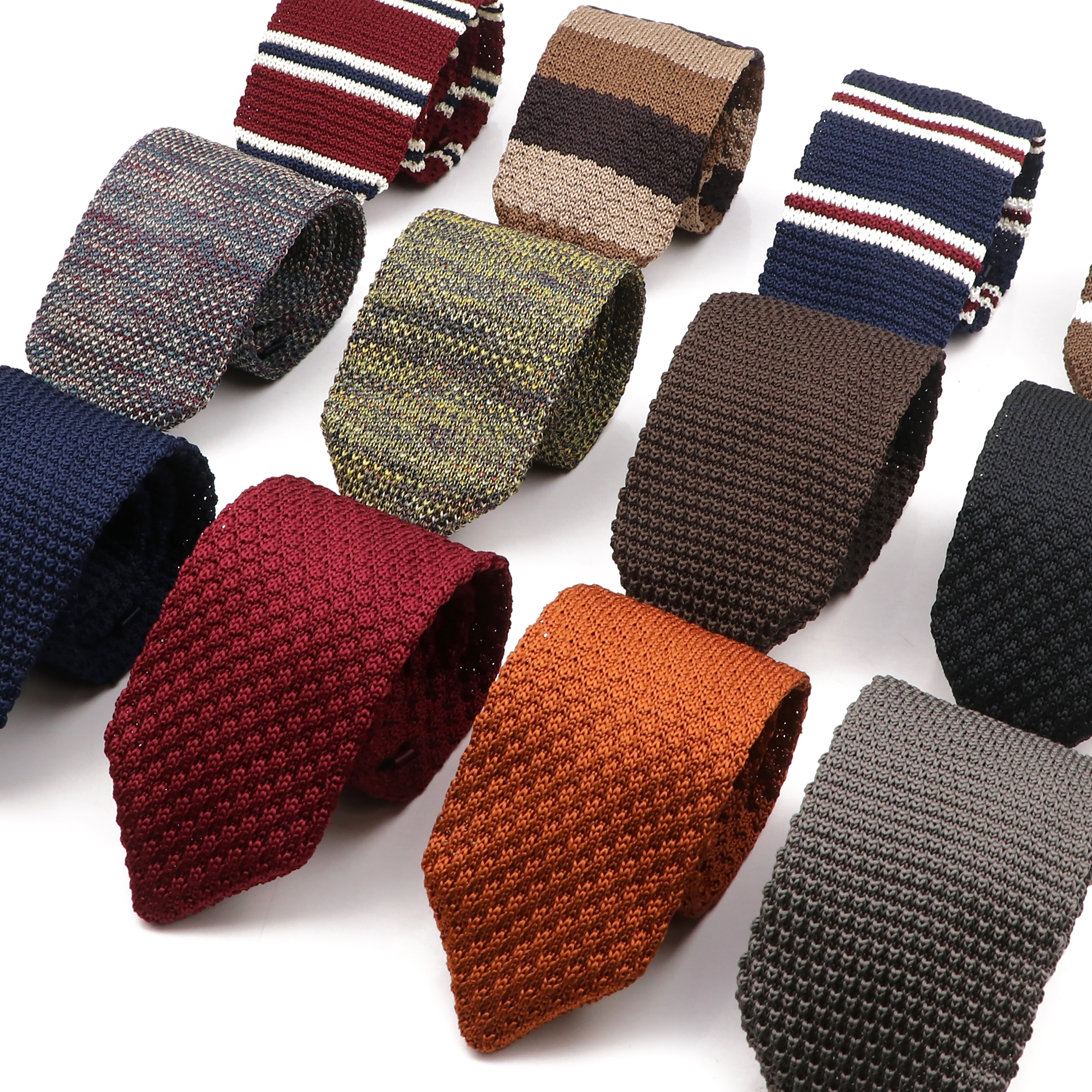 New Mens Knitted Ties Classic  - Skinny Tie Men review and price