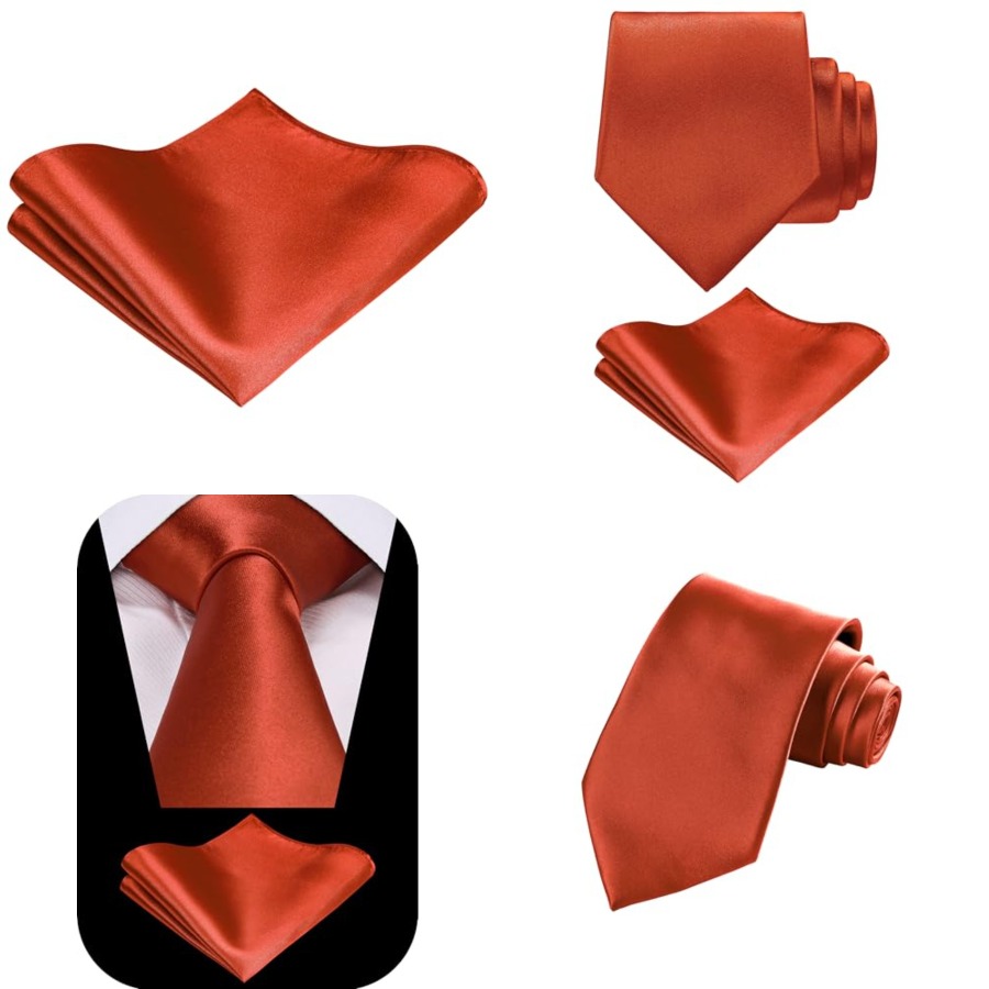 Solid Satin Woven dyed Color F - Pocket Square Set review and price