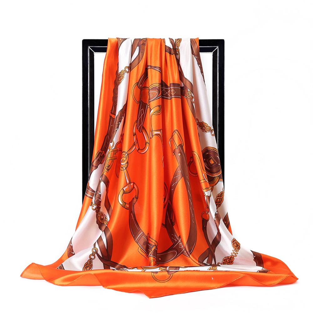 90*90cm Ladies Silk Scarf Band - Face Scarf Mask review and price