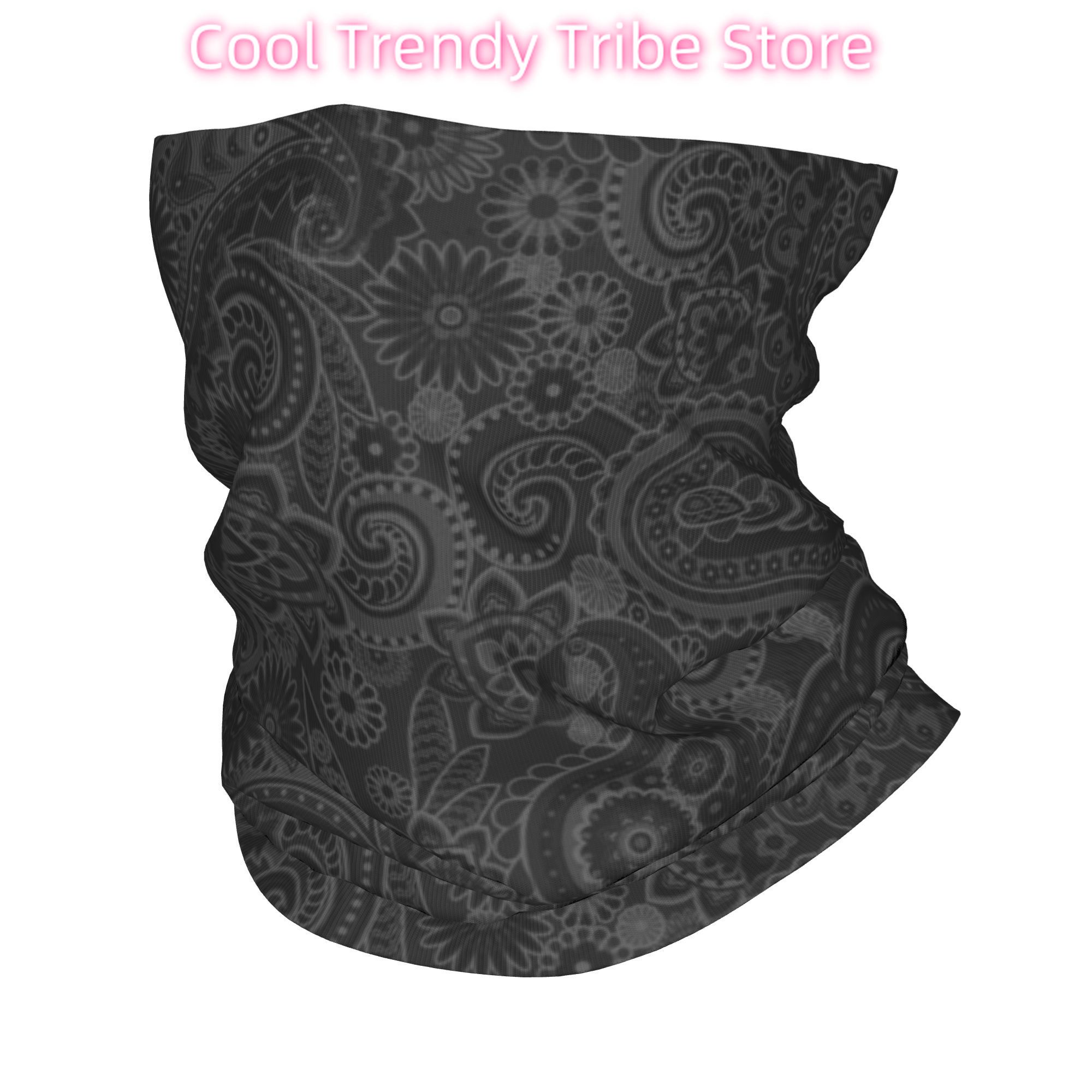 Custom Paisley Chicano Bandana - Neck Warmer Tube review and price