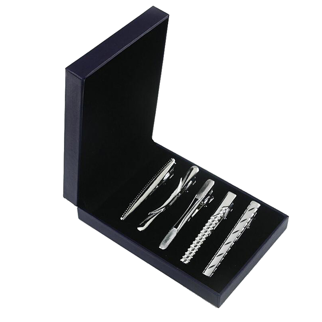 5 Pieces Tie Bar Clips Mens Me - Tie Bar Set Gift review and price