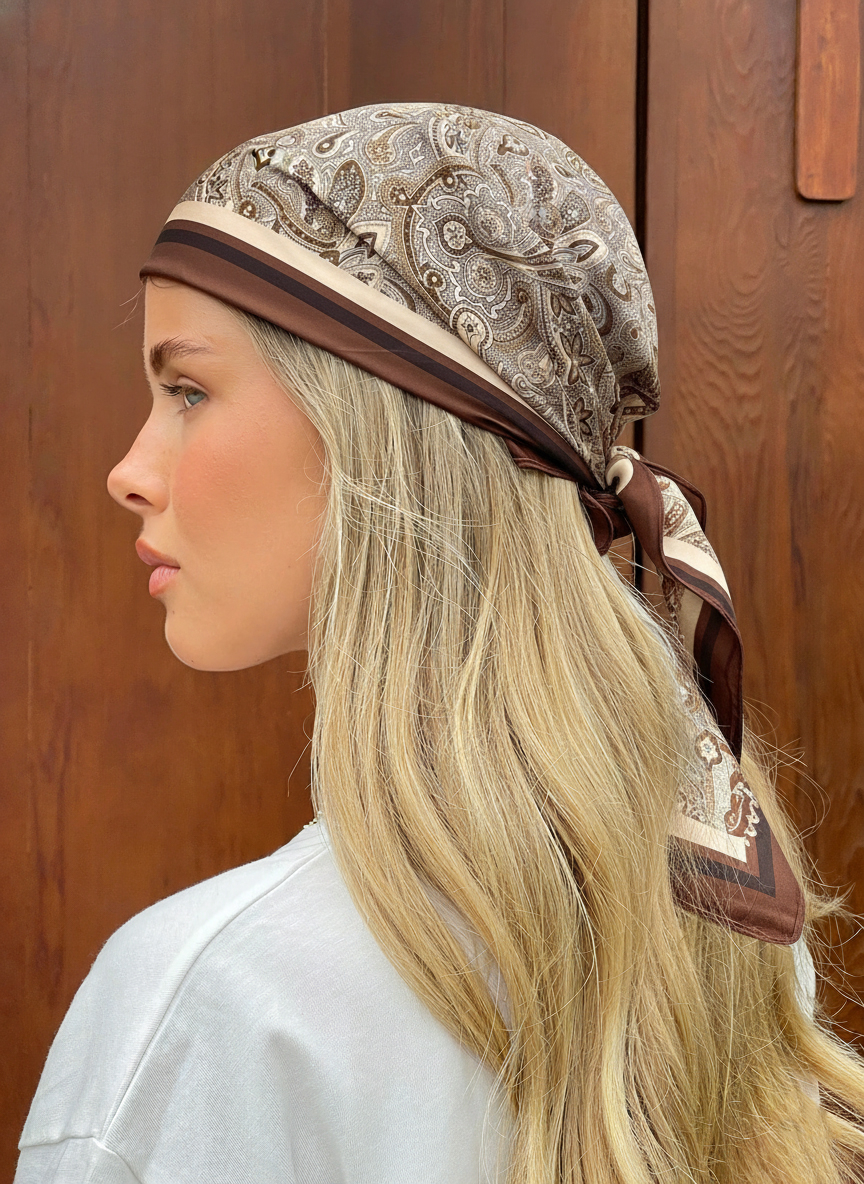 Luxury Spring Silk Scarf Women - Silk Tie Striped review and price