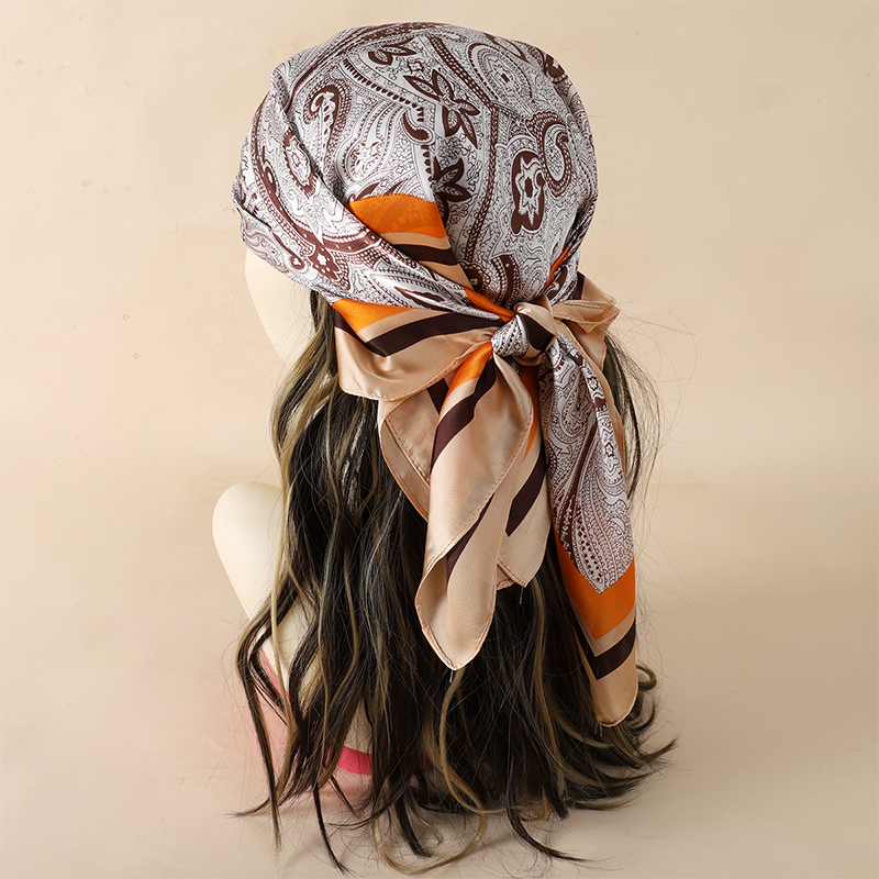 Luxury Spring Silk Scarf Women - Silk Tie Striped review and price