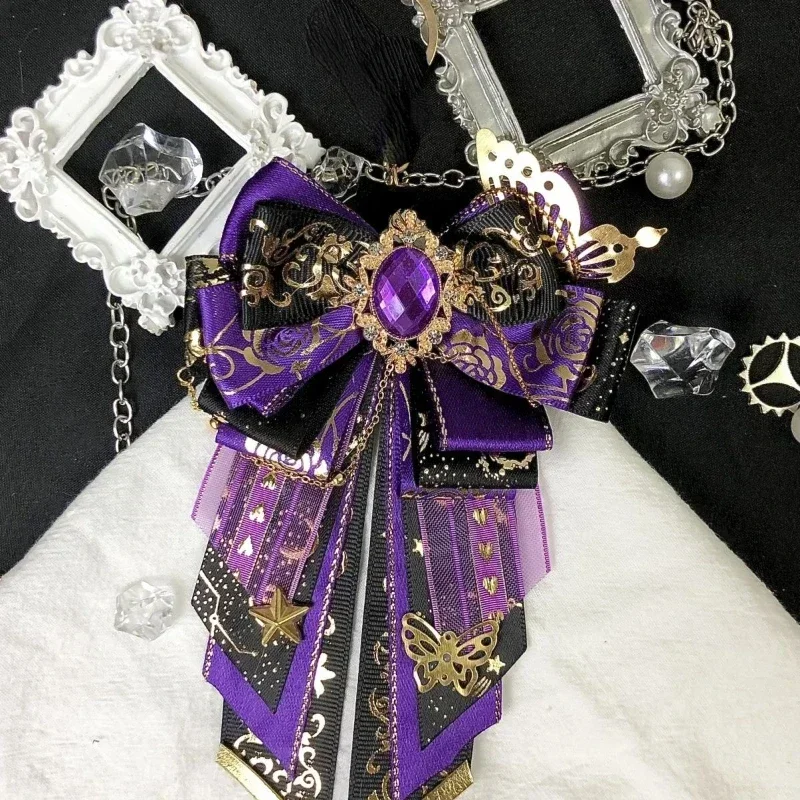 Vintage Lolita Luxury Bow Musi - Tie Bar Set Gift review and price