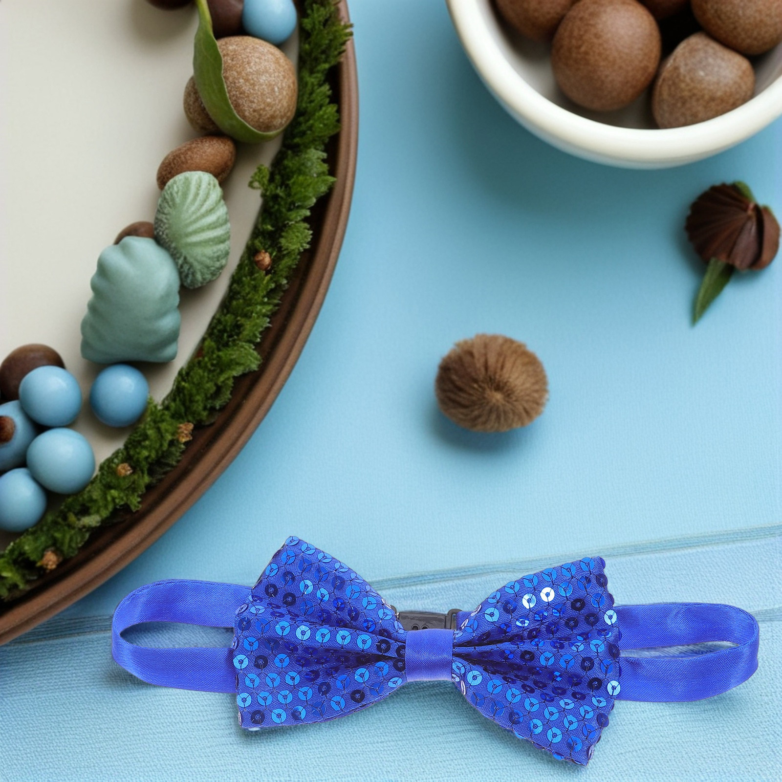 5Pcs Children's Sequin Bow Tie - Bow Tie Pre Tied review and price
