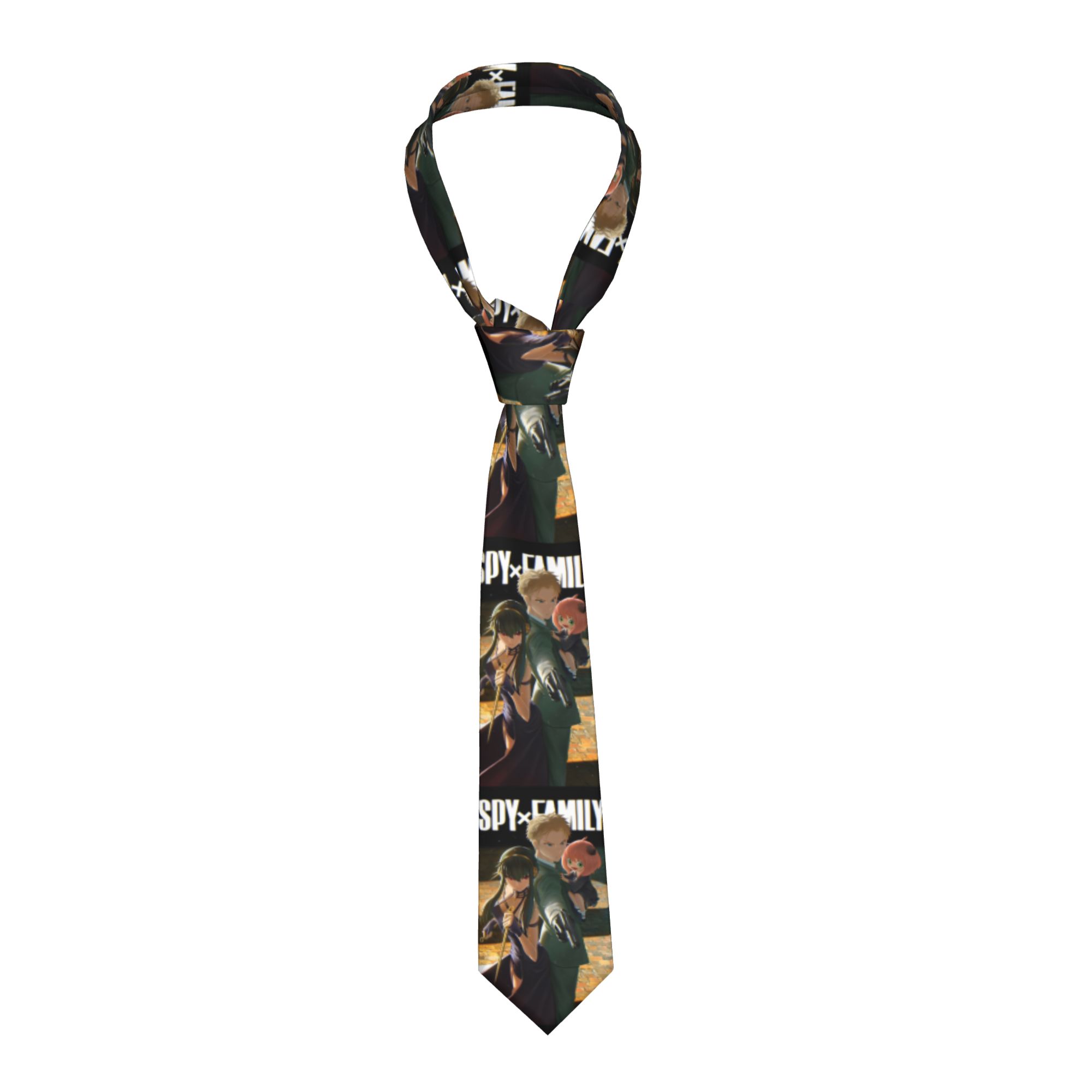 Spy X Family Necktie Unisex Sk - Skinny Tie Men review and price