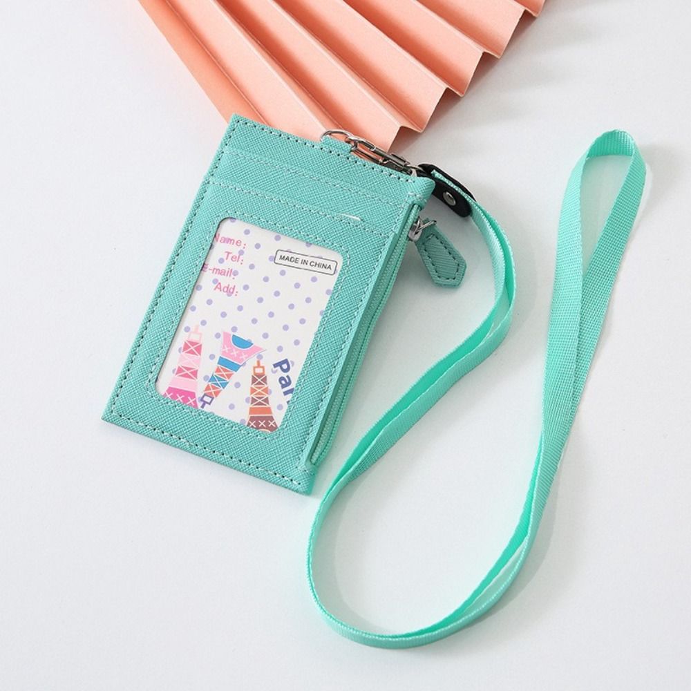 Fashion PU Leather Card Badge  - Lanyard Badge Holder review and price