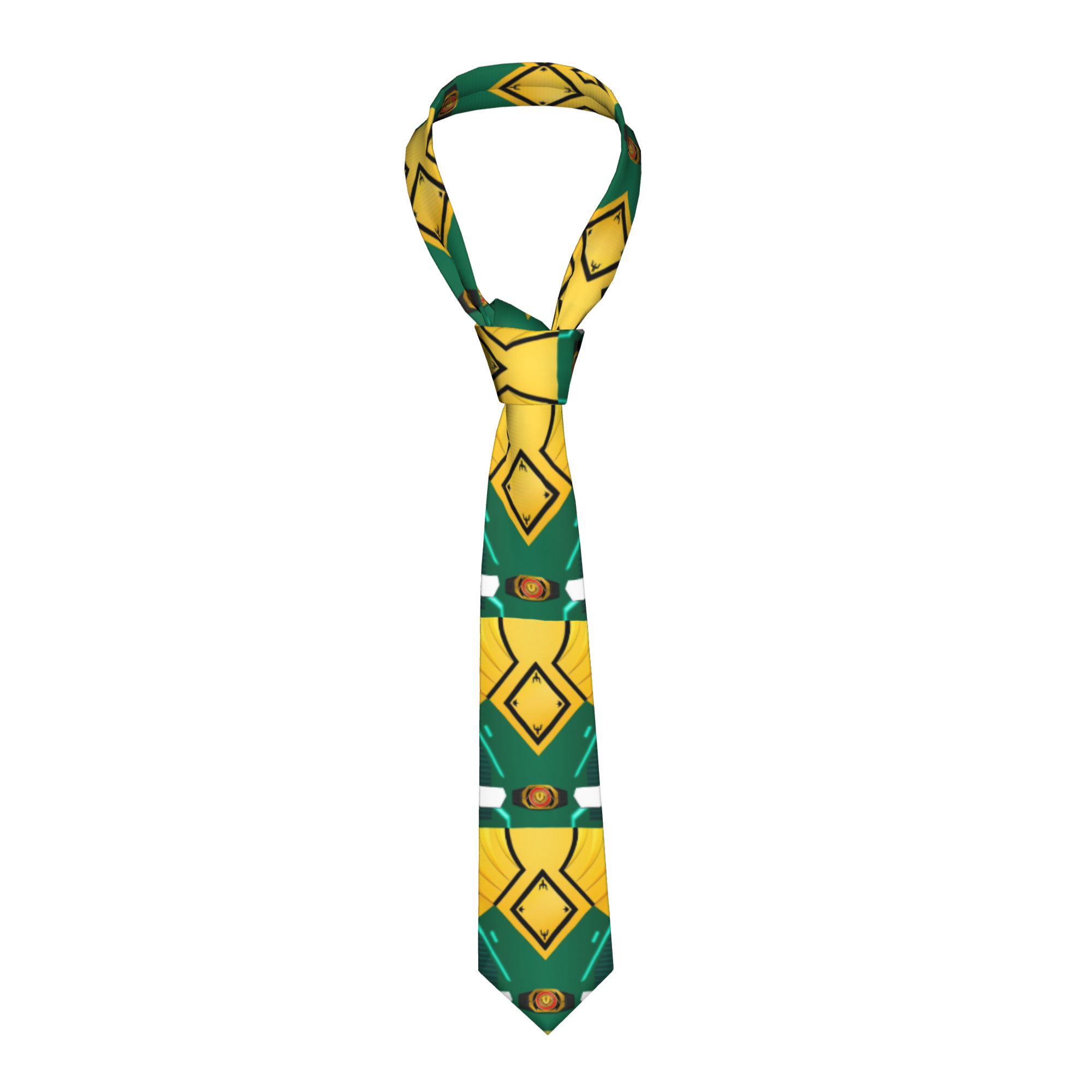 Necktie MMPR Green Power Range - Skinny Tie Men review and price