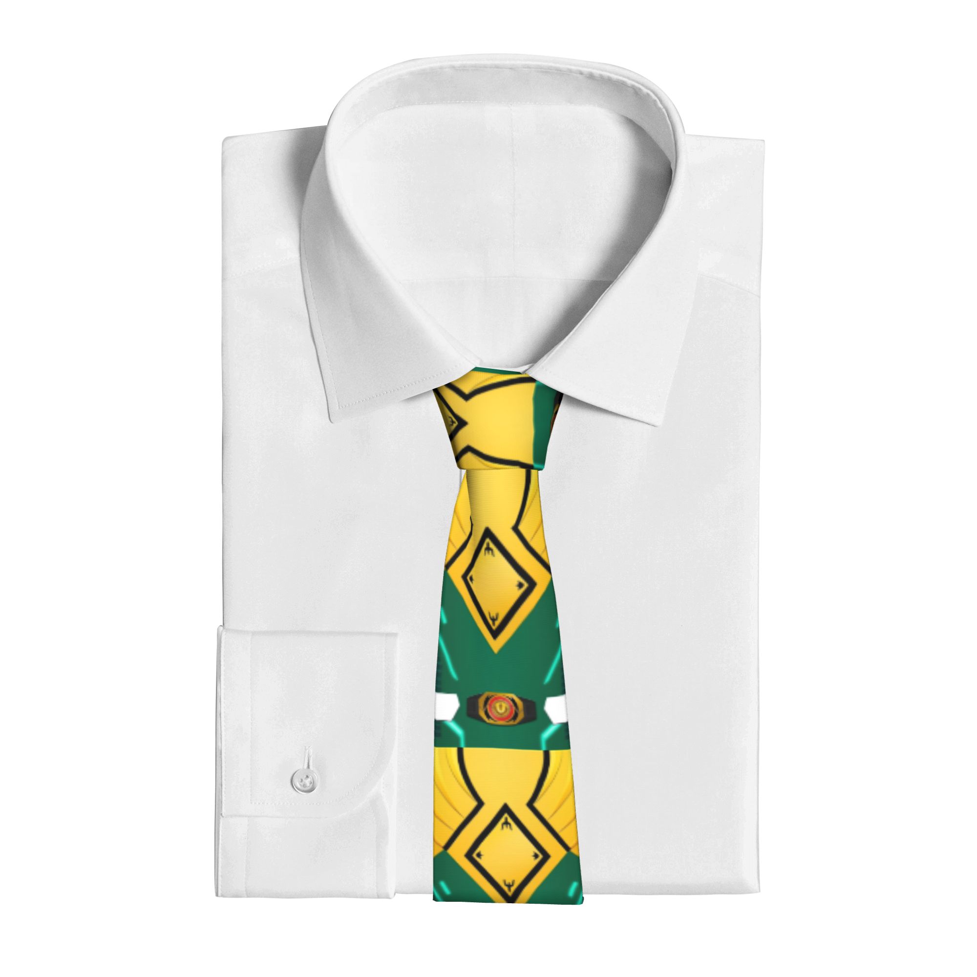 Necktie MMPR Green Power Range - Skinny Tie Men review and price