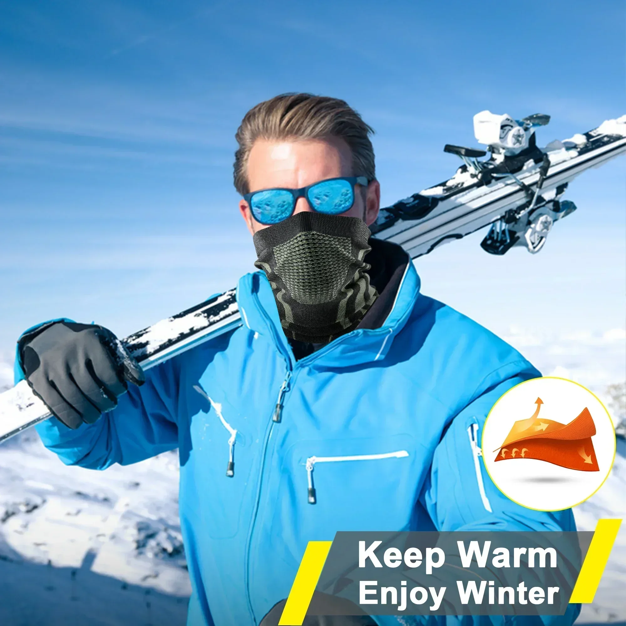 Winter Ring Tube Soft Bandana  - Neck Warmer Tube review and price