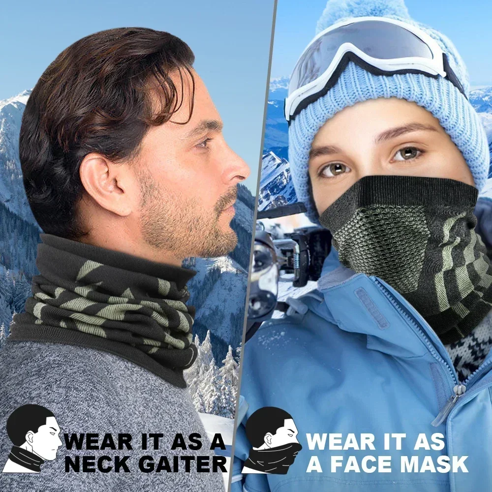 Winter Ring Tube Soft Bandana  - Neck Warmer Tube review and price