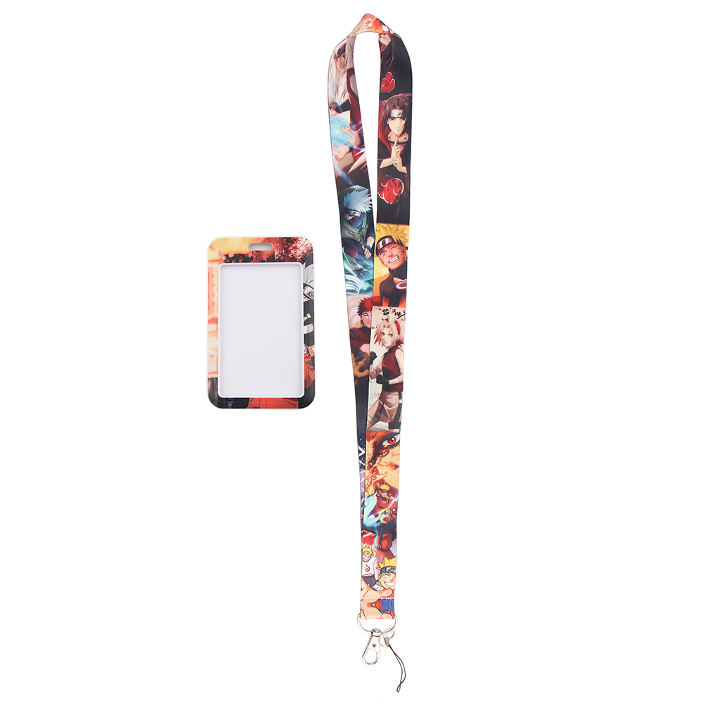 Japanese Anime Red Clouds Busi - Lanyard Badge Holder review and price