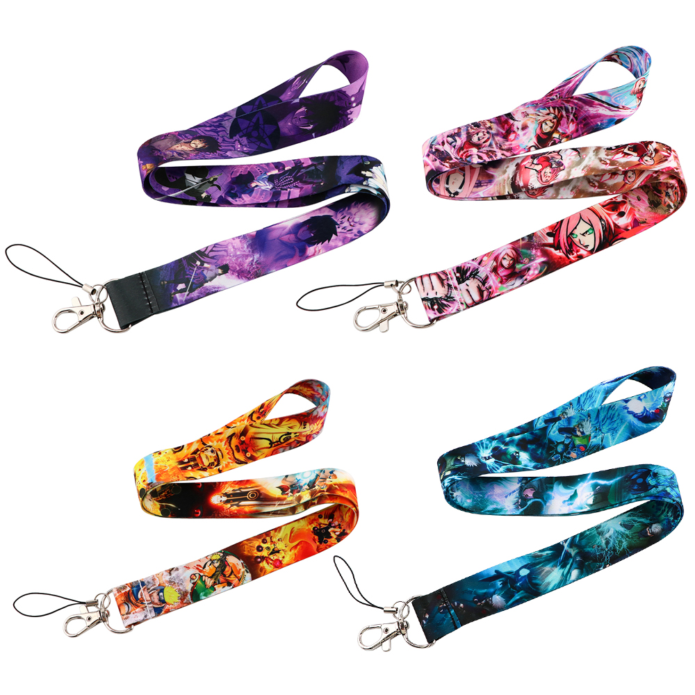 Japanese Anime Red Clouds Busi - Lanyard Badge Holder review and price