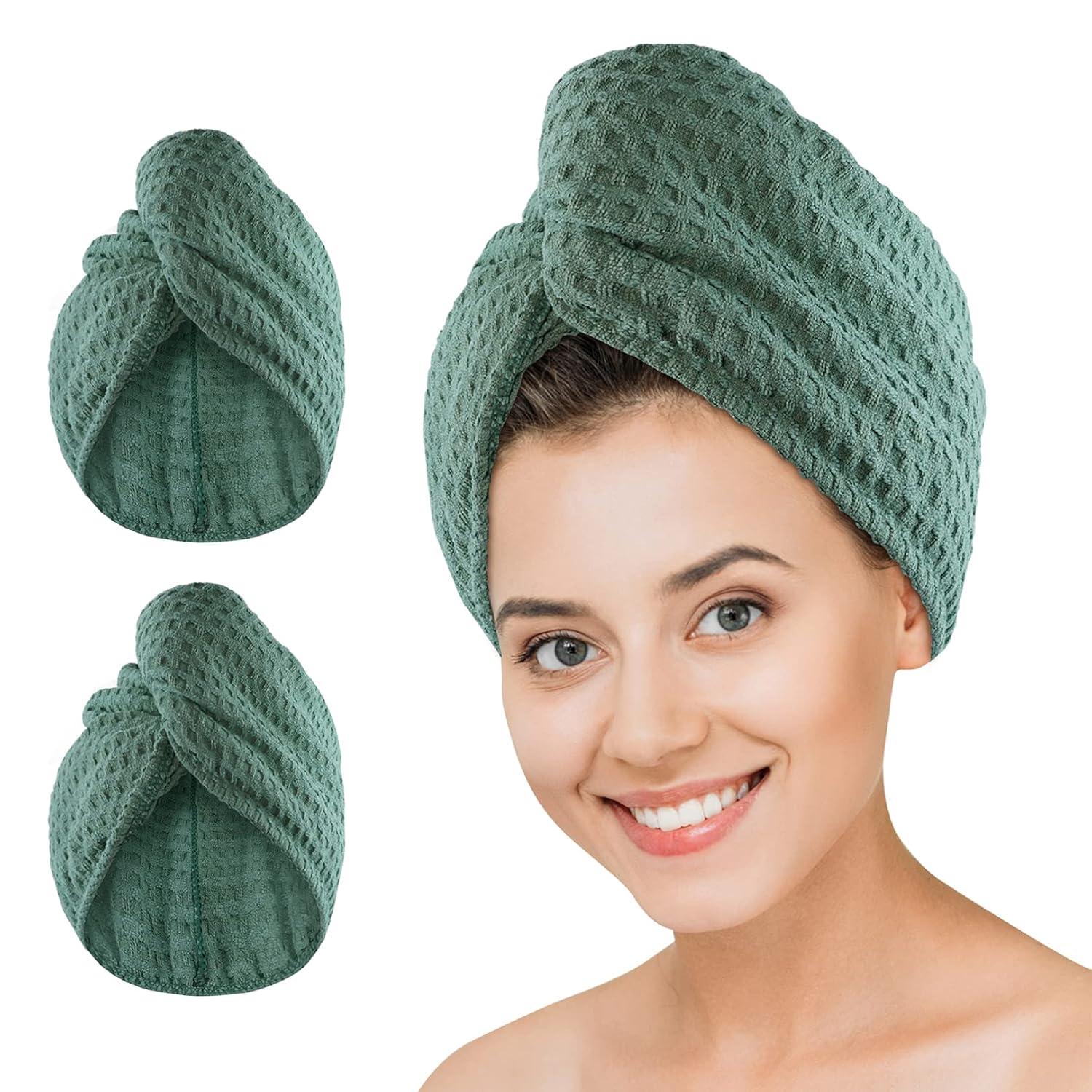 Microfiber Hair Drying Towel - - Head Wrap Turban review and price