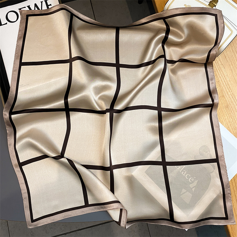 100% Real Silk Scarf New 70CM  - Scarf Silk Square review and price
